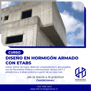 Curso de Diseño en Hormigón Armado con ETABS