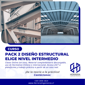 Curso Pack 2 Diseño estructural elige nivel intermedio