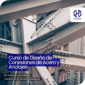 Curso de Diseño de Conexiones de Acero y Anclajes - flyer