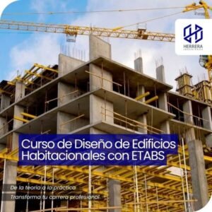 Curso de Diseño de Edificios Habitacionales con ETABS - flyer