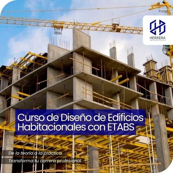 Curso de Diseño de Edificios Habitacionales con ETABS - flyer
