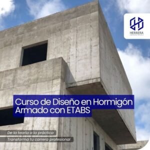 Curso de Diseño en Hormigón Armado con ETABS - flyer