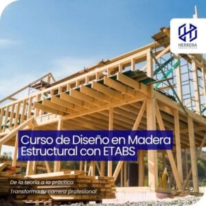 Curso de Diseño en Madera Estructural con ETABS - flyer