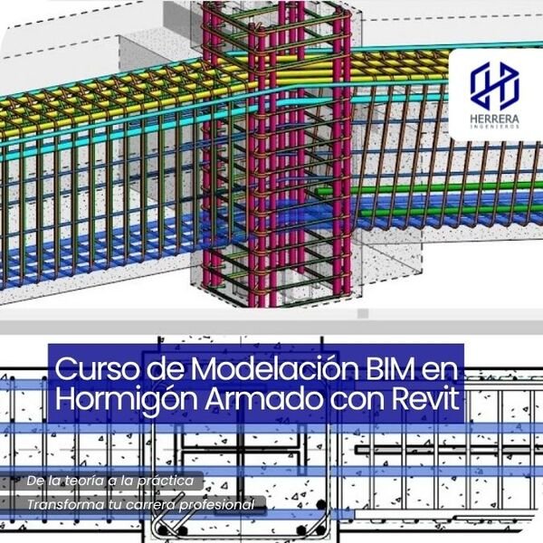 Curso de Modelación BIM en Hormigón Armado con Revit - flyer