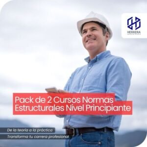 Pack de 2 Cursos Normas Estructurales Nivel Principiante - flyer
