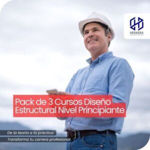 Pack de Cursos Elige 3 Cursos Área Estructural Nivel Principiante