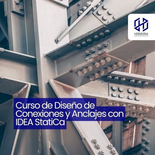 Curso de Diseño de Conexiones y Anclajes con IDEA StatiCa - flyer HERRERA INGENIEROS 2