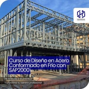 Curso de Diseño en Acero Conformado en Frío con SAP2000 - flyer
