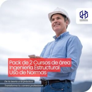 Pack de 2 Cursos de área Ingeniería Estructural Uso de Normas
