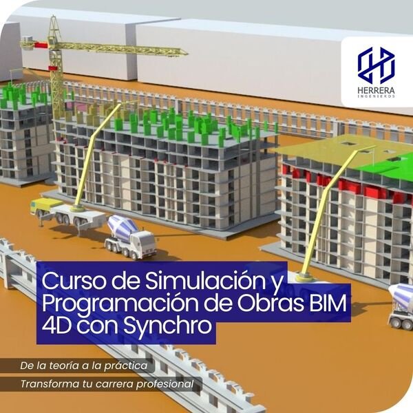 Curso de Simulación y Programación de Obras BIM 4D con Synchro