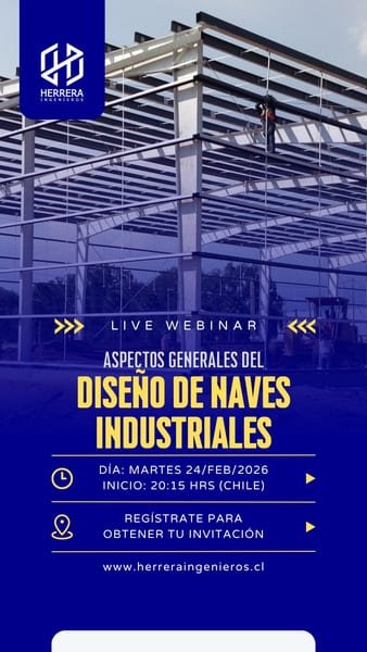 Webinar de Aspectos Generales del Diseño de Naves Industriales 24-02 - Herrera Ingenieros