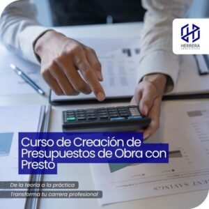 Curso de Creación de Presupuestos de Obra con Presto - flyer