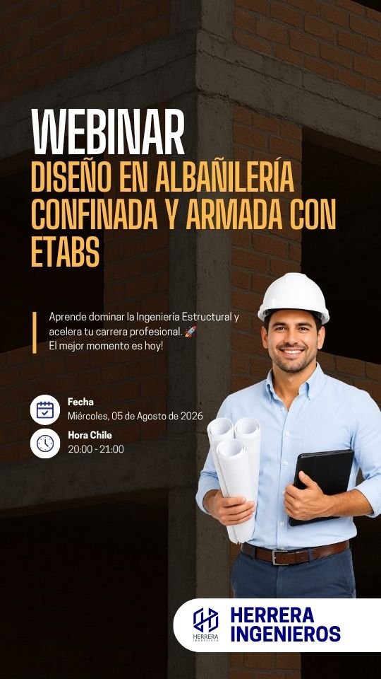 Webinar Diseño en Albañilería Confinada y Armada con ETABS