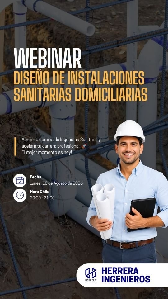 Webinar Diseño de Instalaciones Sanitarias Domiciliarias