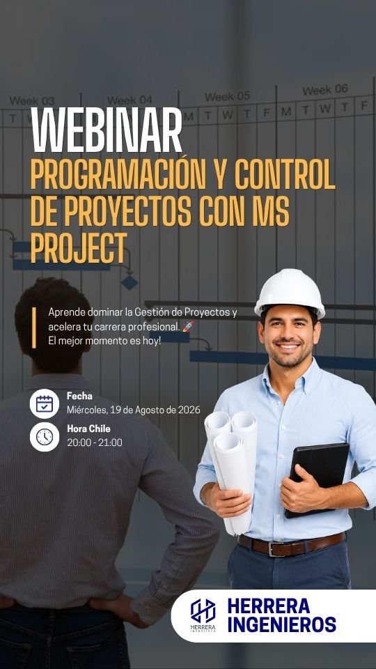 Webinar Programación y Control de Proyectos con MS Project