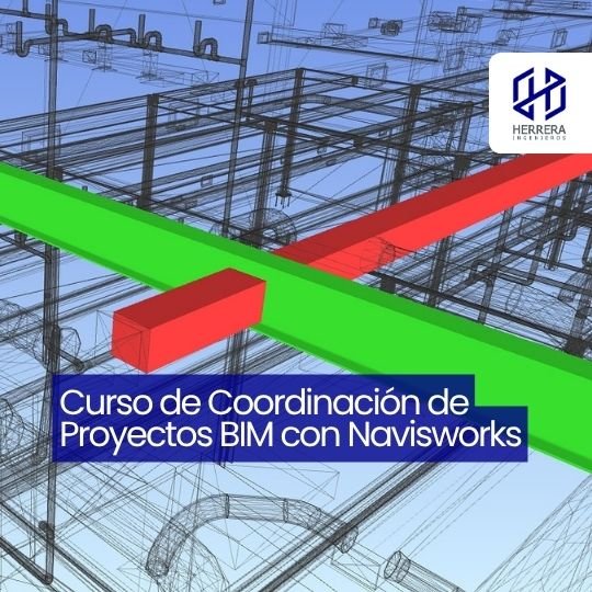 Curso de Coordinación de Proyectos BIM con Navisworks - flyer HERRERA INGENIEROS