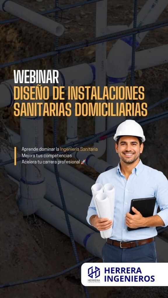 Webinar Diseño de Instalaciones Sanitarias Domiciliarias - 1080x1920