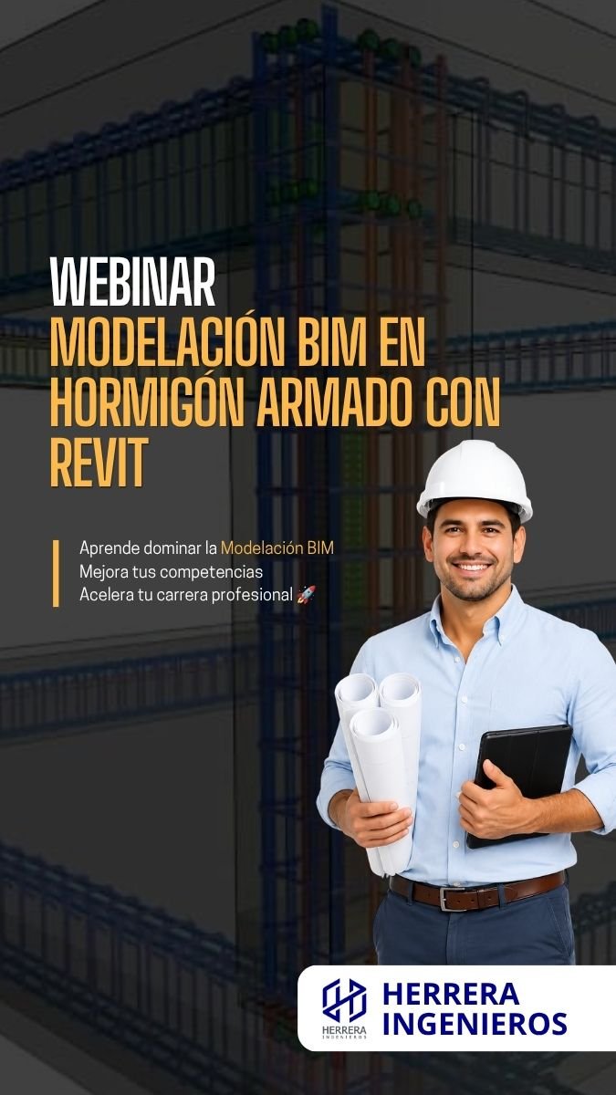 Webinar Modelación BIM en Hormigón Armado con Revit - 1080x1920